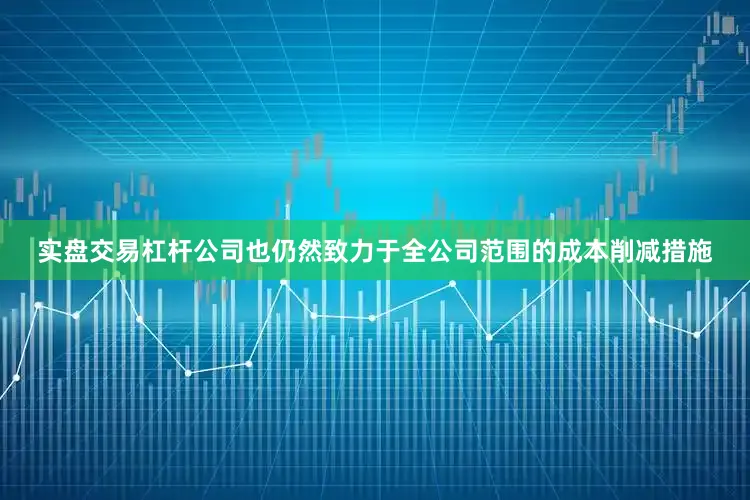 实盘交易杠杆公司也仍然致力于全公司范围的成本削减措施